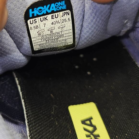 Hoka Women 8.5 Comfy footwear - Picture 3 of 9